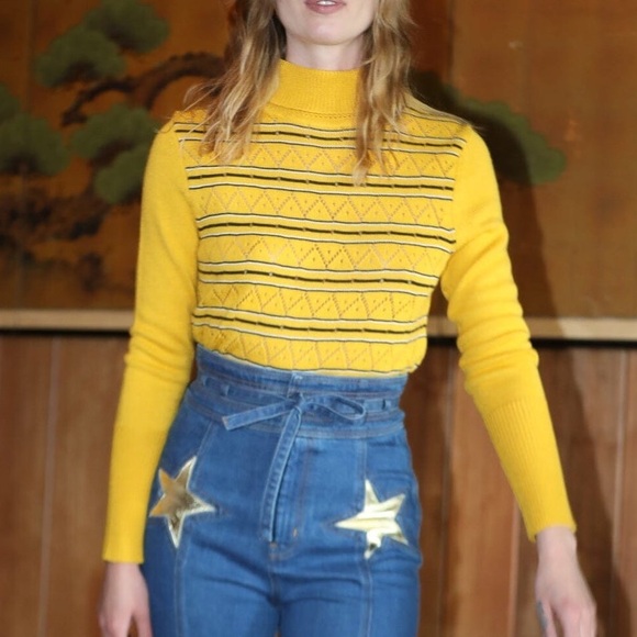 Stoned immaculate yellow turtleneck - Picture 3 of 7